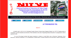 Desktop Screenshot of nitvetechnologies.com